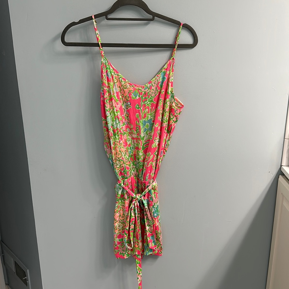 Lilly Pulitzer shorts romper